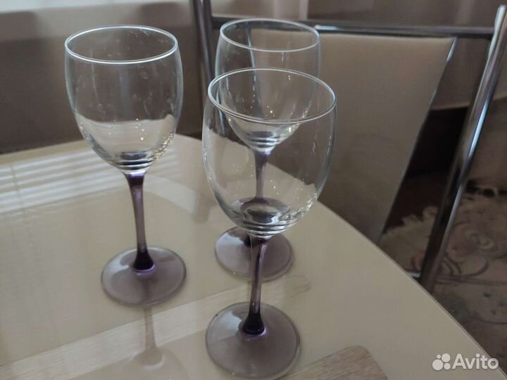 Фужеры под вино 3 шт