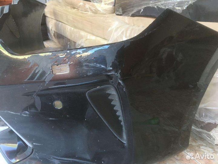 Бампер и фара на камри V55