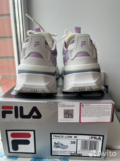 Fila Trace Low кроссовки женские