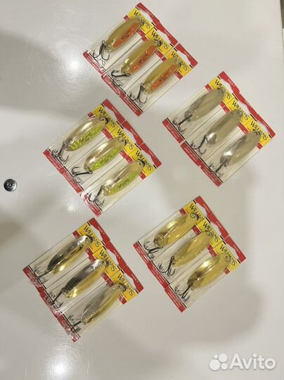 Блесна williams новые