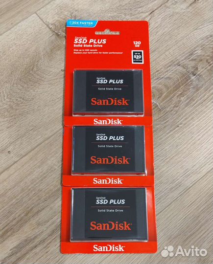 SSD SanDisk 120 гб SATA sdssda-120G-G27 Новый