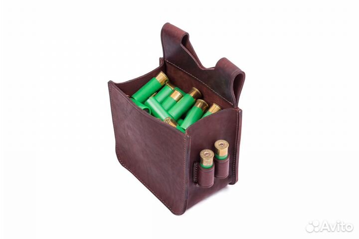 Поясная открытая сумка-патронташ на 50 патронов