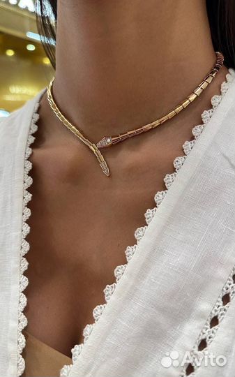 Колье Bvlgari serpenti Viper