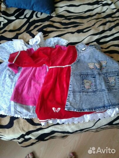 Пакет вещей на девочку. Размер 104
