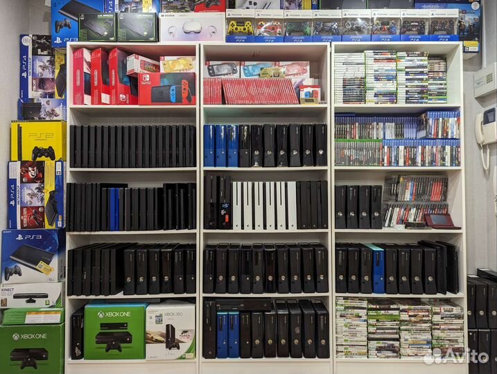 Игровые приставки XBox и Sony PlayStation + 80 игр