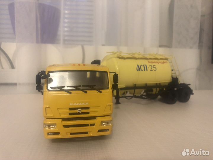 Камаз-6460 с прицепом асп-25