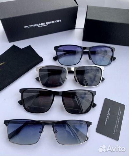 Очки porsche design металлические поляризационные