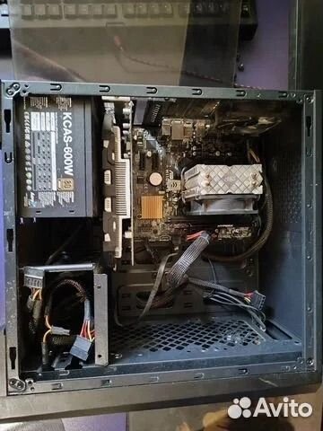 Игровой компьютер с монитором