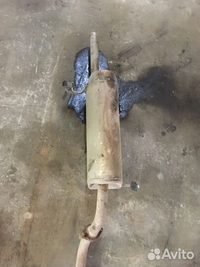 Глушитель (Hyundai Solaris)