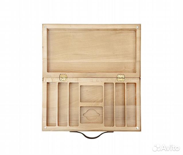 Набор для покера EPT Ceramic на 300 фишек в кейсе из бука 62240