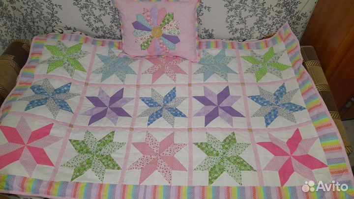 Одеяло покрывало детское и наволочка