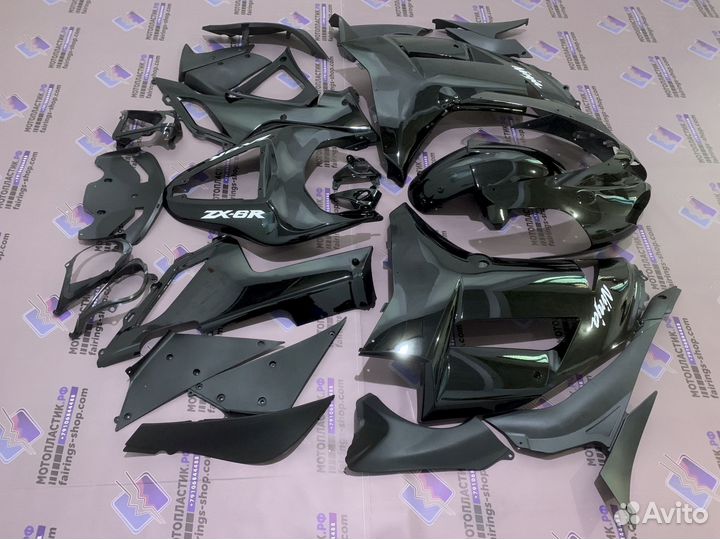 Kawasaki ZX-6R 2007-2008 мотопластик, обвес мото