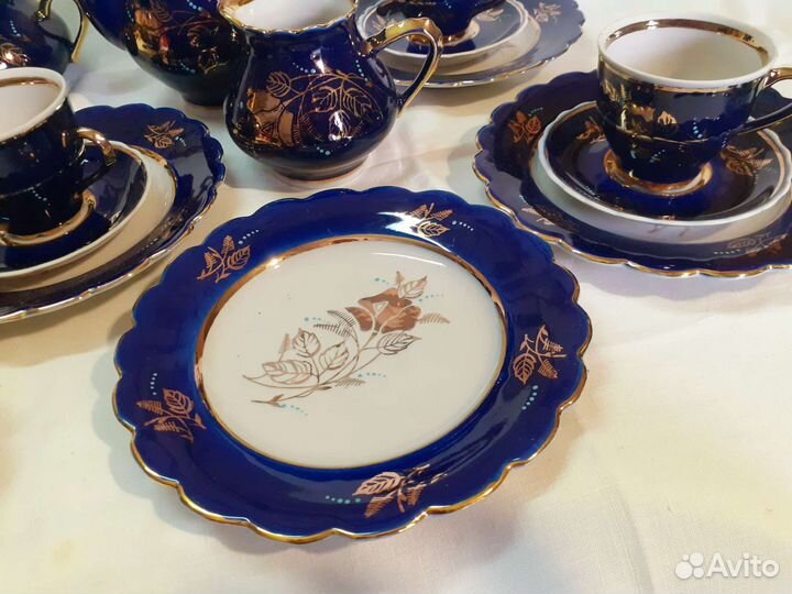 Кофейный сервиз СССР, Довбышский фарфоровый завод