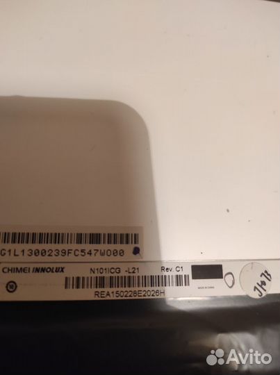 Матрица дисплей n101icg-l21для планшета asus tran