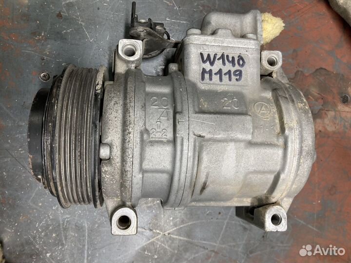 Компрессор кондиционера mercedes w140 m119