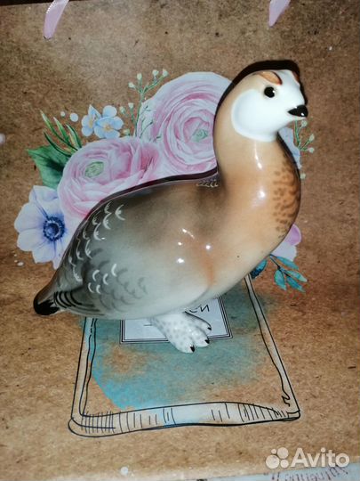 Статуэтка Птица куропатка лфз