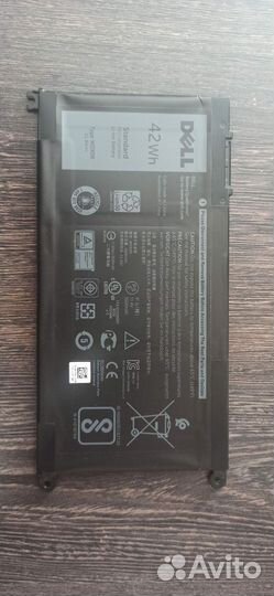 Аккумуляторная батарейка dell WDX0R