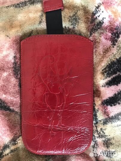 Чехол кожаный для телефона