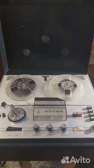 Катушечный магнитофон астра 207