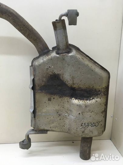 Б/У Б/У Задняя часть глушителя