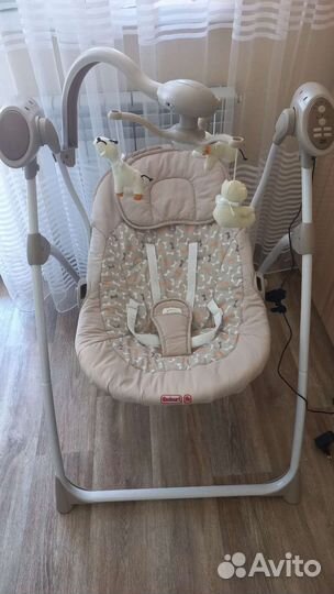 Детские электронные качели