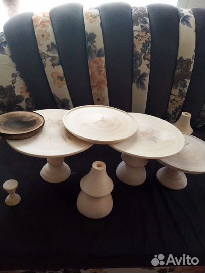 Подсвечники. Дерево липа