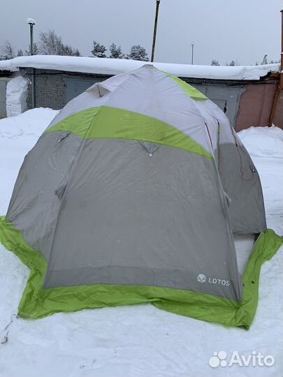 Лотос 5 Баня, палатка для зимней рыбалки