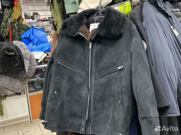 Жилет меховой из дублёной овчины +