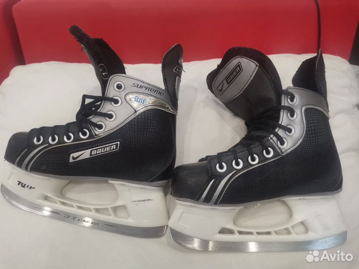 Коньки хоккейные детские 33,5 размер bauer