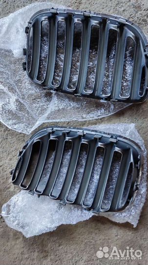 Решетка бмв Х5 Е 53 рестайлинг И до рестайлинг