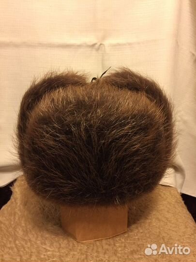 Мужская шапка ушанка полная