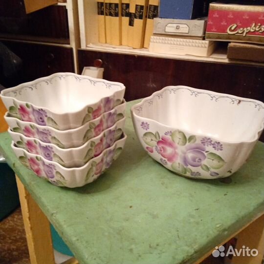 Салатники фарфоровые СССР
