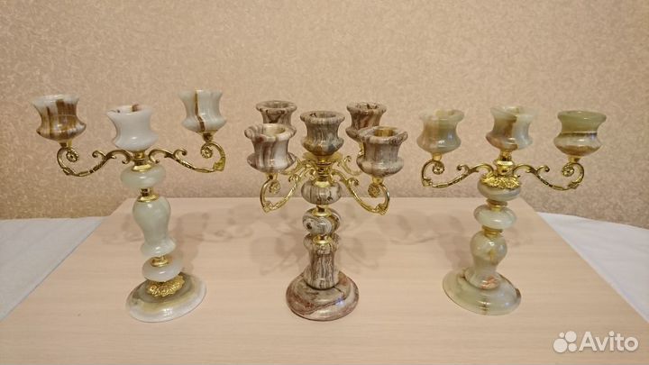 Оникс: подсвечники, вазы и другие изделия