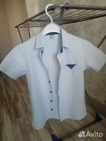 Рубашка для мальчика 134