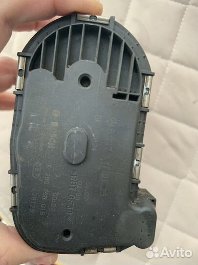 Дроссельная заслонка Mercedes w211