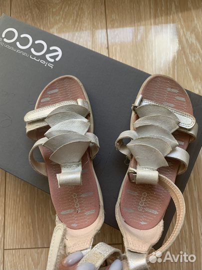 Сандалии для девочки ecco 27 размер