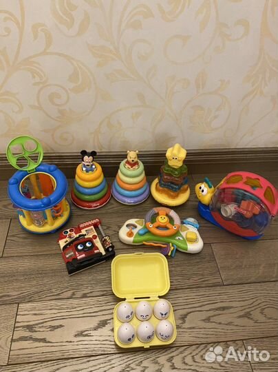 Fisher price,Disney,Tommy Развивающие игрушки