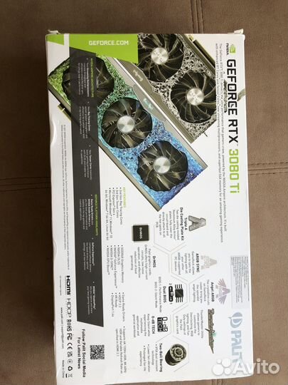 Видео карта Palit GeForce RTX 3080 Ti Game Rock