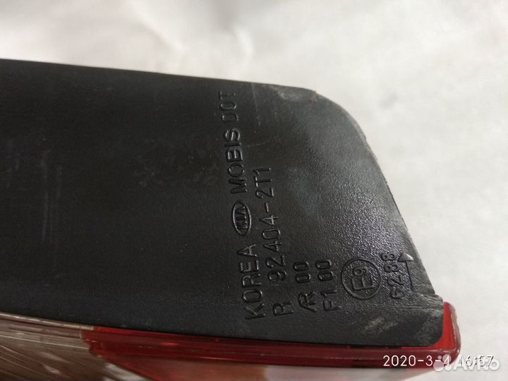 Kia Optima 2010-14 фонарь задний правый