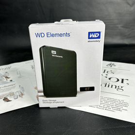 Новый Western Digital Внешний жесткий диск 6T