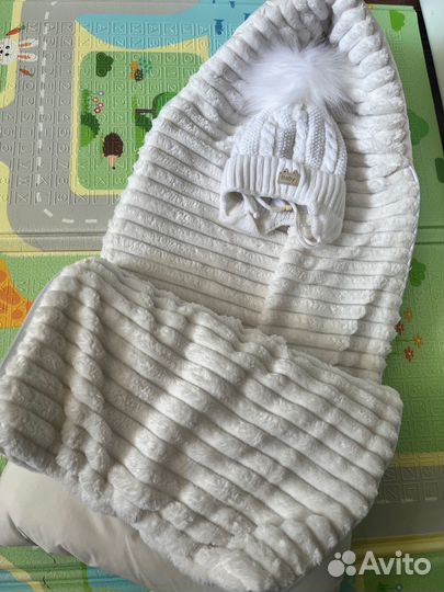 Зимний конверт в коляску