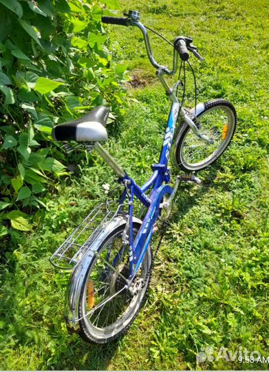 Велосипед stels складной