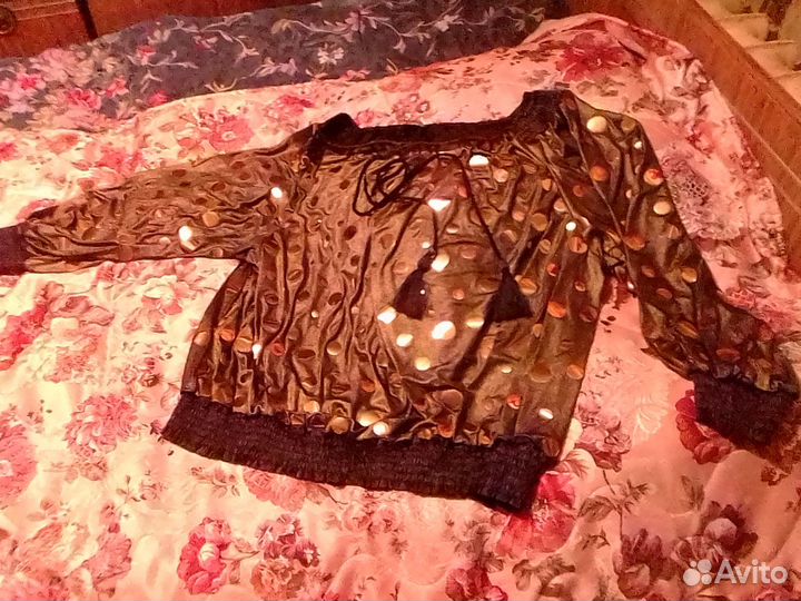 Блузка женская. Большой размер. Турция