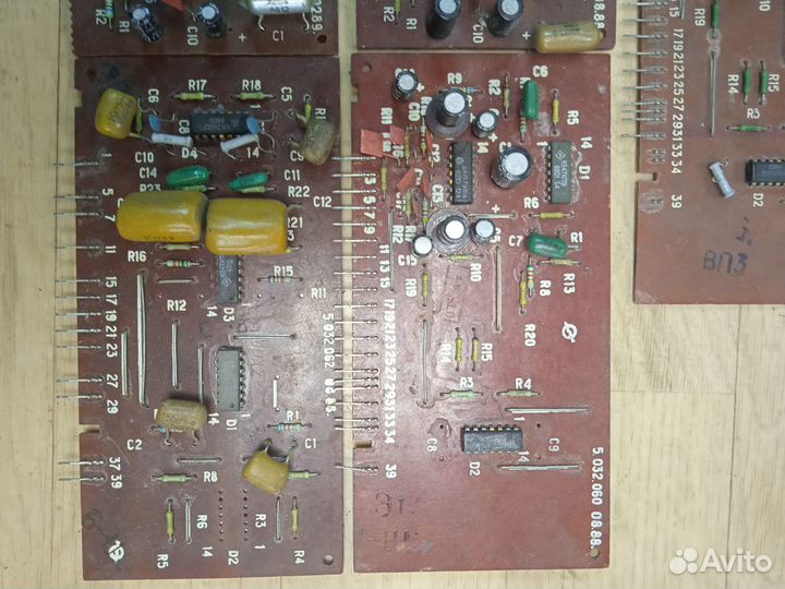 Магнитофон Маяк 232, 233 Платы