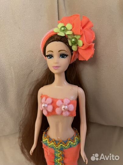 Кукла-русалка Сейшелы в коллекцию