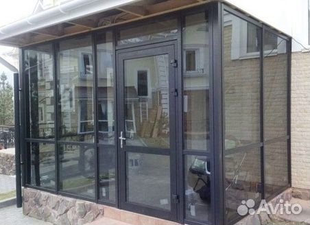 Пластиковые/алюминиевые окна и двери