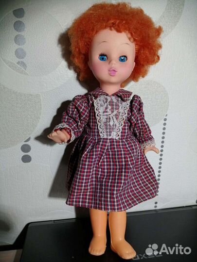 Кукла СССР ивановская Рита, в родном платье