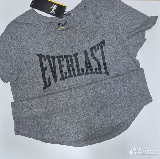 Футболка женская Everlast новая s 46 серая