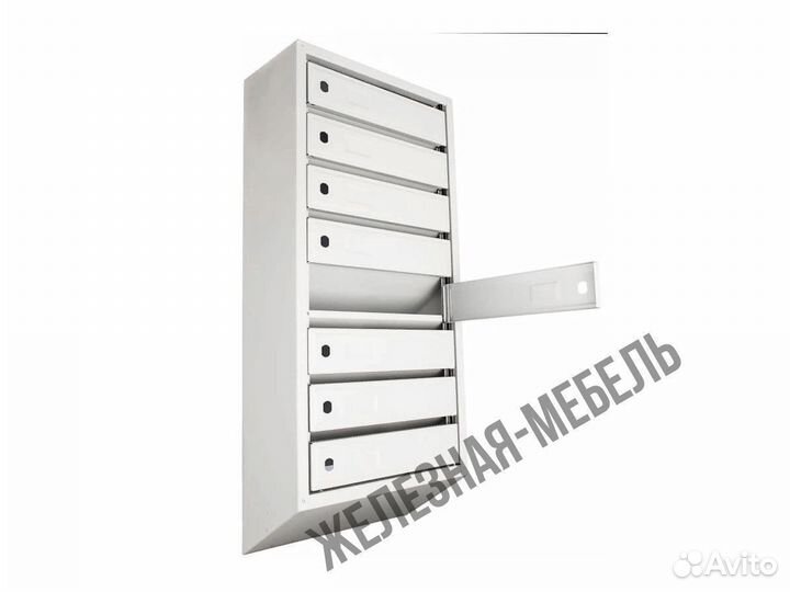 Почтовый ящик для подъезда ПМ 8 секций