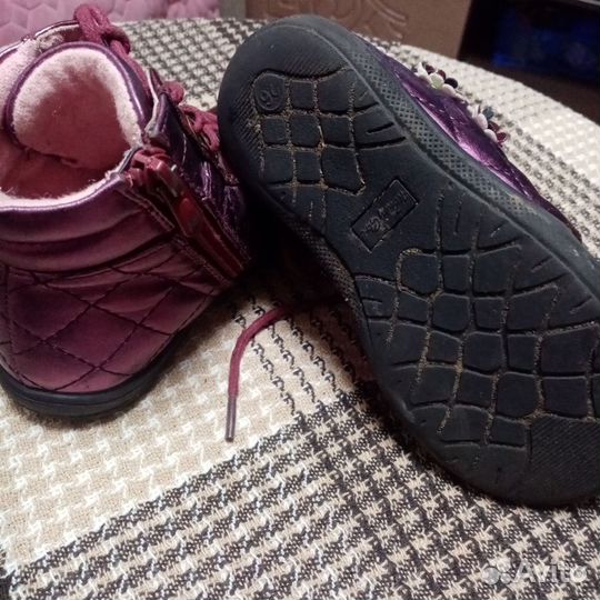 Ботинки для девочки демисезонные 26